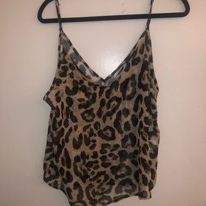 Leopard Cami